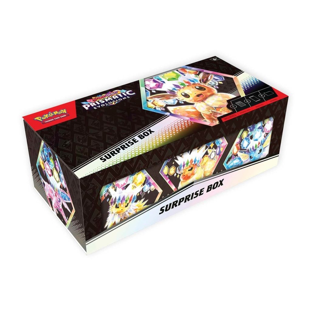 Prismatic Evolution Surprise Box Inglés - MONSTER SPRIM