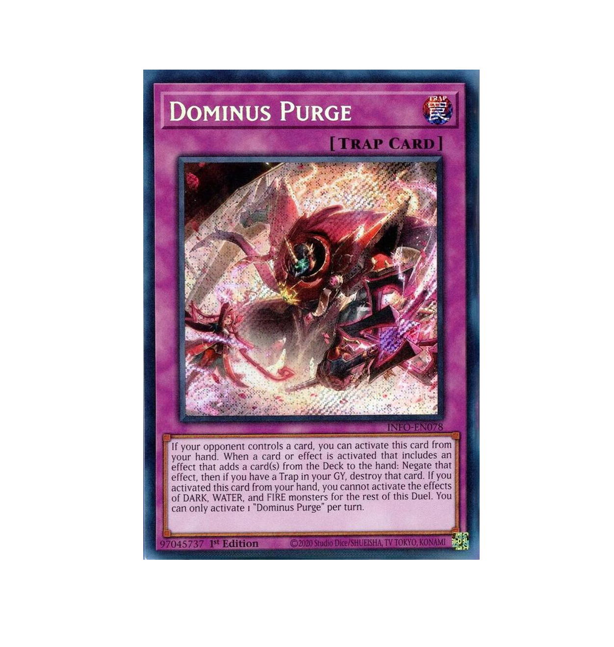 Dominus Purge (Secret Rare) The Infinite Forbidden Inglés