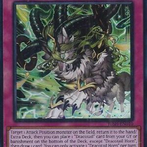 Dracotail Horn (Super Rare) Justice Hunters Inglés/Español