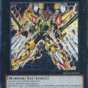 Number F0: Utopic Future Zexal (Ultra Rare) Duelist’s Advance Inglés