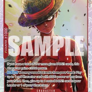 Monkey.D.Luffy (SR) OP12 Legacy of the Master Inglés