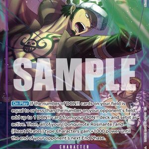 Trafalgar Law Alt Art (SR) OP12 Legacy of the Master Inglés