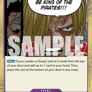 Luffy Is the Man Who Will Be King of the Pirates!!! (R) OP12 Legacy of the Master Inglés