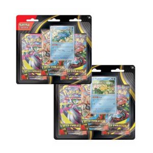 Mega Evolution 3 Pack Blister Set Inglés