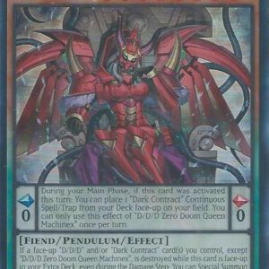 D/D/D Zero Doom Queen Machinex (Ultra Rare) Doom of Dimensions Inglés