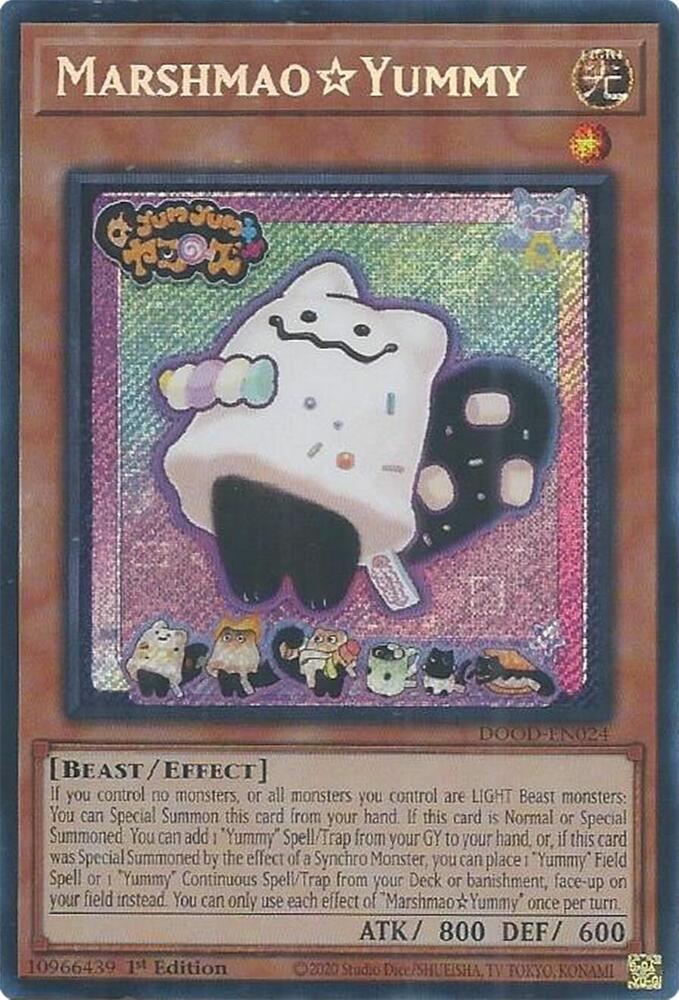 MarshmaoYummy (Secret Rare) Doom of Dimensions Inglés/Español