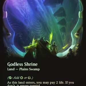 Godless Shrine Borderless Foil (R) Edge of Eternities Inglés