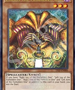Exodia the Forbidden One (EUR) Limited Pack World Championship 2025 Inglés
