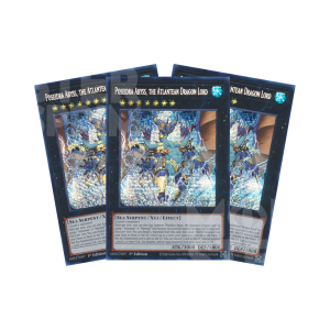 Poseidra Abyss, the Atlantean Dragon Lord (Secret Rare) SET Limited Pack World Championship 2025 Inglés