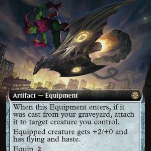 Rocket-Powered Goblin Glider Extended Art (R) Marvel Spider-Man Inglés