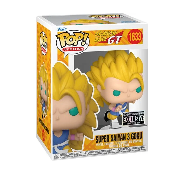 Funko Pop! Super Saiyan 3 Goku #1633 EE Exclusive Dragon Ball GT