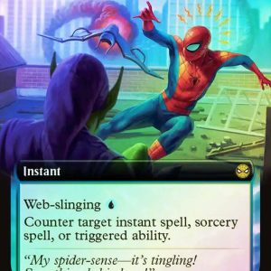 Spider-Sense Extended Art Foil (R) Marvel Spider-Man Inglés