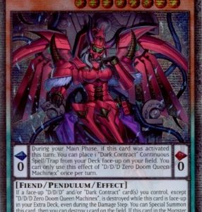 D/D/D Zero Doom Queen Machinex (Starlight Rare) Doom of Dimensions Inglés
