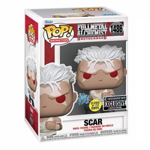 Funko Pop! Scar #1486 EE Exclusive GITD Fullmetal Alchemist