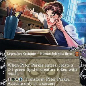 Peter Parker Borderless (M) Marvel Spider-Man Inglés