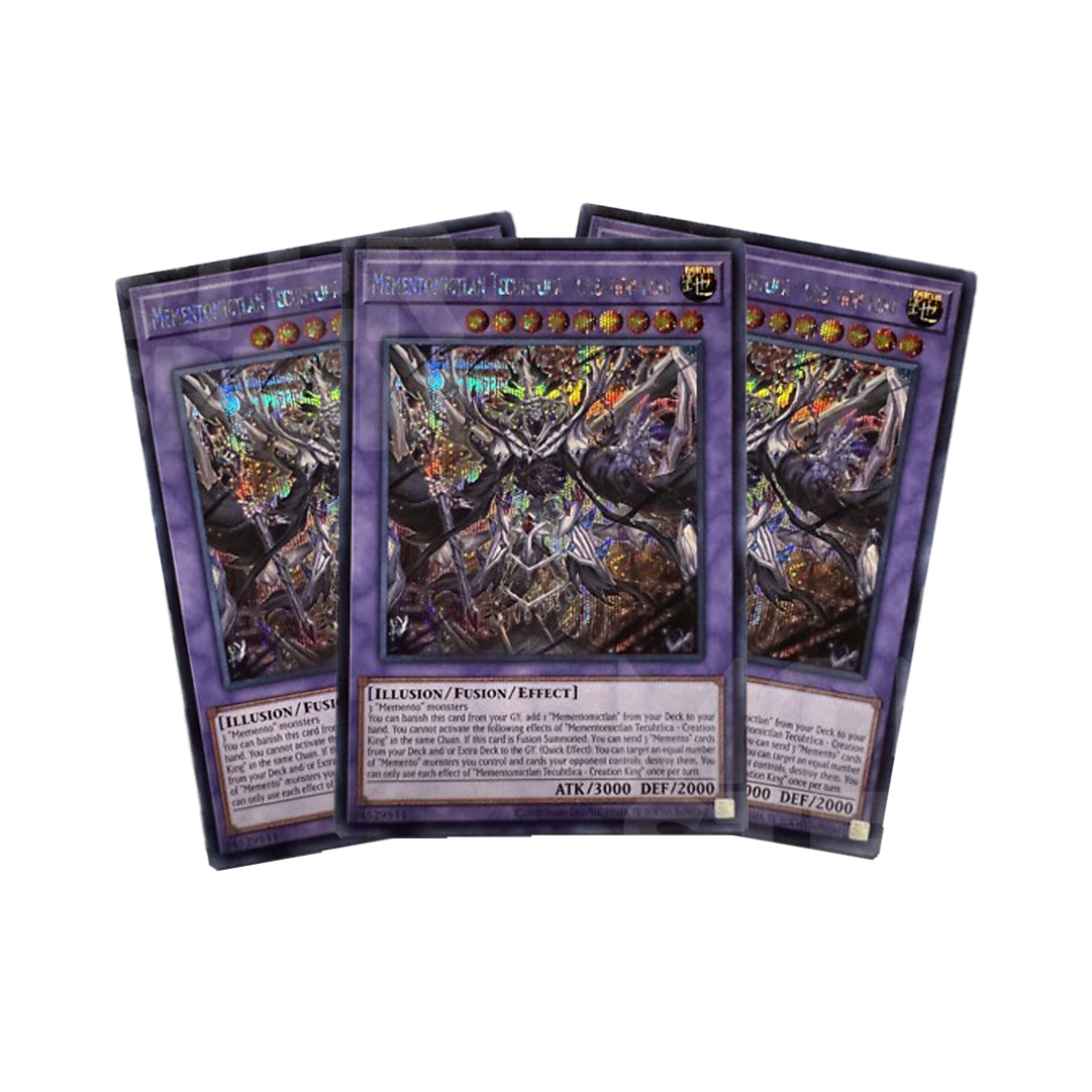 Mementomictlan Tecuhtlica - Creation King (Secret Rare) SET Limited Pack World Championship 2025 Inglés