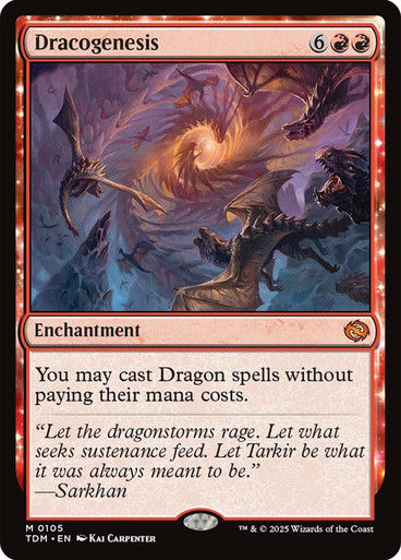 Dracogenesis (M) Tarkir: Dragonstorm Inglés