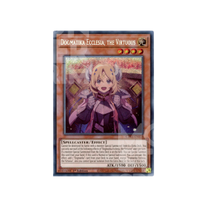 Dogmatika Ecclesia, The Virtuous (Secret Rare) The Chronicles Deck: The Fallen & The Virtuous Inglés