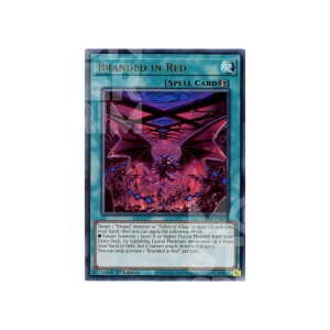 Branded in Red (Ultra Rare) The Chronicles Deck: The Fallen & The Virtuous Inglés