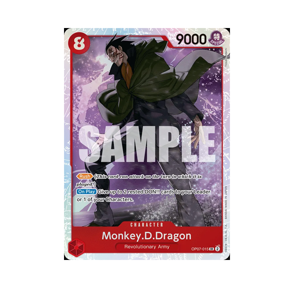 Monkey.D.Dragon (SR) LT01 Learn Together Deck Set Inglés