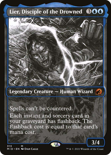 Lier, Disciple of the Drowned Showcase (M) Innistrad: Midnight Hunt Inglés