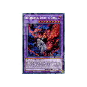 The Dragon that Devours the Dogma (Secret Rare) The Chronicles Deck: The Fallen & The Virtuous Inglés
