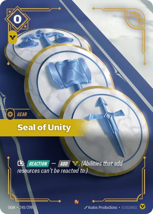 Riftbound Seal of Unity - Origins (OGN) - MONSTER SPRIM