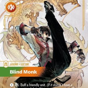 Riftbound Lee Sin - Blind Monk (Overnumbered) - Origins (OGN)