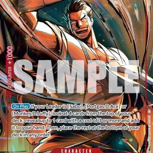 Monkey.D.Garp Alt Art (R) OP13 Carrying On His Will Inglés
