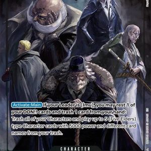 Five Elders Alt Art (SR) OP13 Carrying On His Will Inglés