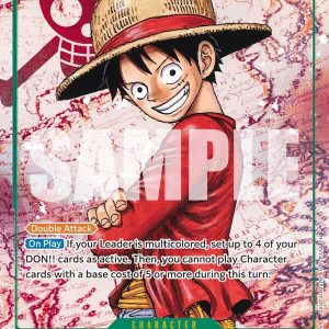 Monkey.D.Luffy Parallel (SEC) OP13 Carrying On His Will Inglés