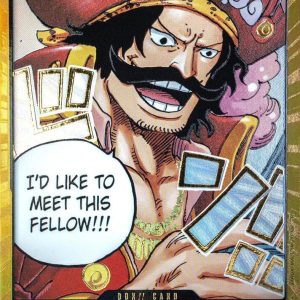DON!! Card (Gol.D.Roger) (Gold) - Carrying On His Will (OP13)