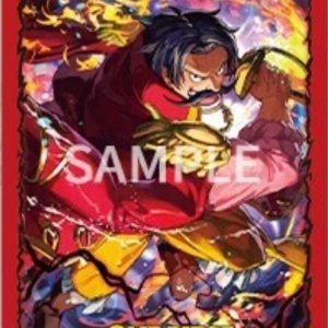 One Piece Card Game Official Sleeves: Gol.D.Roger (70-Pack) - Bandai Card Sleeves