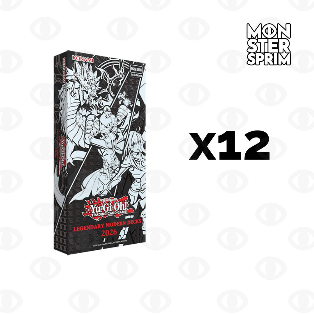 Legendary Modern Decks 2026 Display (12 piezas) – Yu-Gi-Oh! TRADING ...