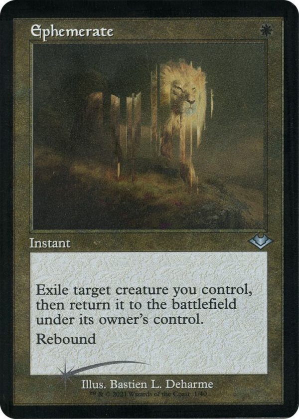 Ephemerate (Retro Frame) (Foil Etched) - Modern Horizons (MH1 ...
