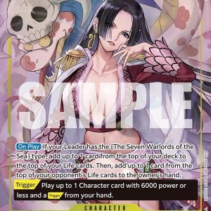 Boa Hancock - OP14-112 (Alternate Art) - The Azure Sea's Seven (OP14)