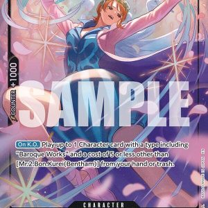 Mr.2.Bon.Kurei (Bentham) (Alternate Art) - The Azure Sea's Seven (OP14)