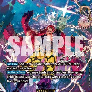 Eustass Captain Kid - EB04-039 (SP) - The Azure Sea's Seven (OP14)