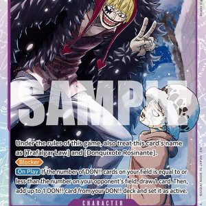 Rosinante & Law (SR) OP14/EB04 The Azure Sea's Seven Inglés