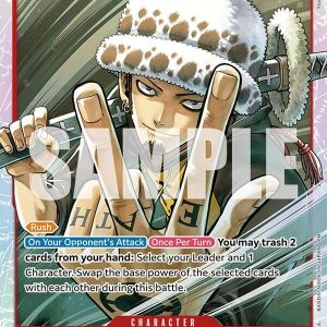 Trafalgar Law (SR) OP14/EB04 The Azure Sea's Seven Inglés