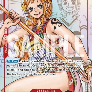 Nami - OP01-016 (Alternate Art) - One Piece Promotion Cards (OP-PR)