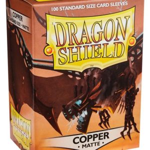 Dragon Shield Matte Sleeves - Copper (100-Pack) - Dragon Shield Card Sleeves