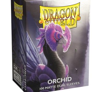 Dragon Shield Dual Matte Standard Sleeves - Orchid (100-Pack) - Dragon Shield Card Sleeves