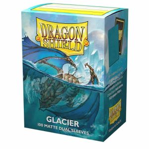 Dragon Shield Dual Matte Standard Sleeves - Glacier (100-Pack) - Dragon Shield Card Sleeves