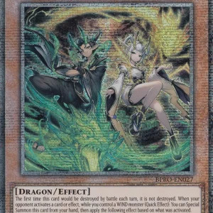 Shiina, Twin Tempests of Celestial Thunder Starlight Rare - Burst Protocol (BPRO)