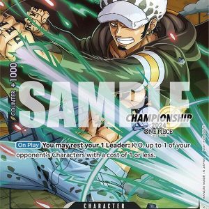 Trafalgar Law - P-038 (CS 2024 Event Pack Finalist) - One Piece Promotion Cards (OP-PR)