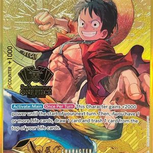 Monkey.D.Luffy (One Piece Japanese Version 2nd Anniversary Set) - One Piece Promotion Cards (OP-PR)