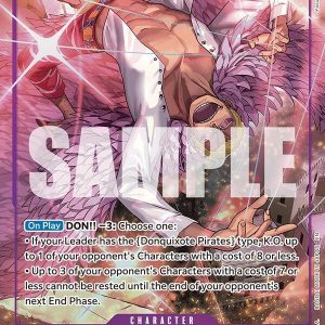 Donquixote Doflamingo - OP14-069 (Alternate Art) - The Azure Sea's Seven (OP14)