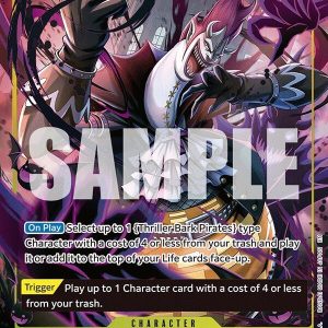 Gecko Moria - OP14-104 (Alternate Art) - The Azure Sea's Seven (OP14)