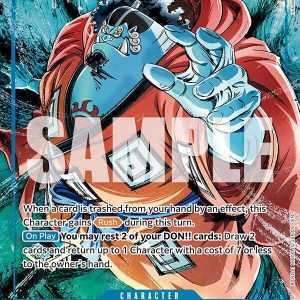 Jinbe - OP14-049 (Alternate Art) - The Azure Sea's Seven (OP14)